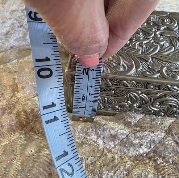 vintage Godinger silver-plated jewelry box - Picture 10 of 10